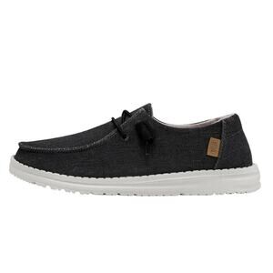 Hey Dude NEW Wendy‎ Womens Size 6 Chambray Off Black